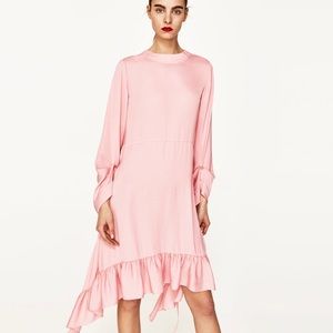NWOT Zara pink dress